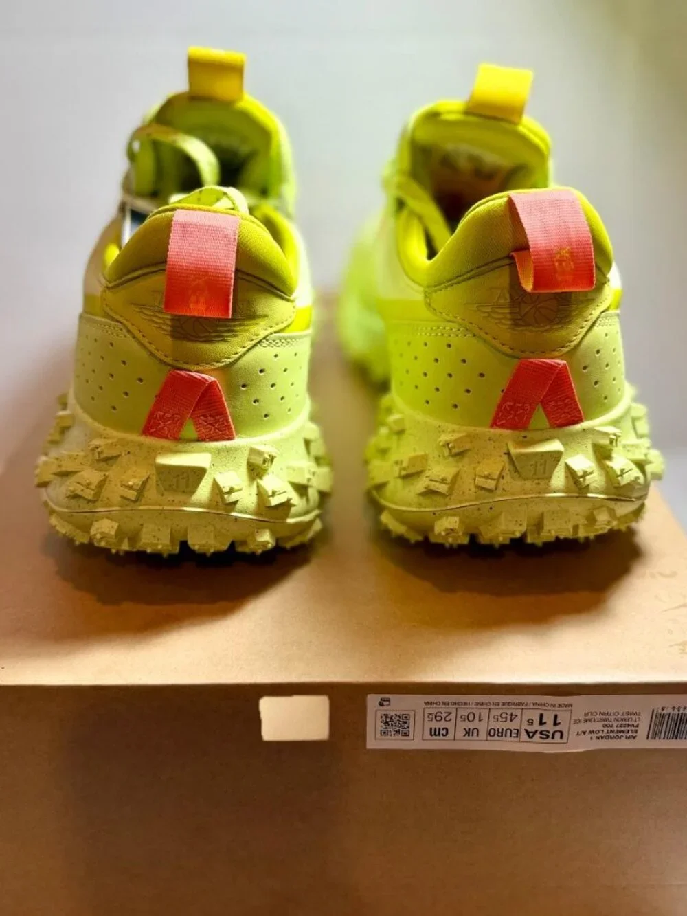 Air Jordan 1 Element Low A/T GORE-TEX Light Lemon Twist FV4227-700 | NWB no lid